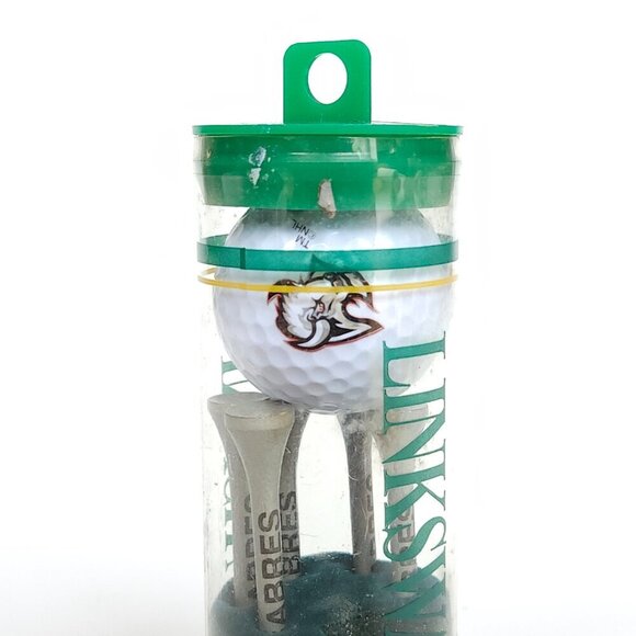 OFFICIAL Buffalo Sabres LINKSWALKER Golf Balls and Tee Gift Set BNIP - Picture 2 of 3